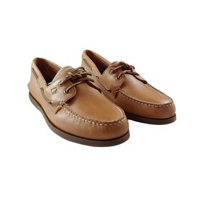 Sperry Men's Authentic Original Leather Boat Shoes - Sahara Brown Size 10 M